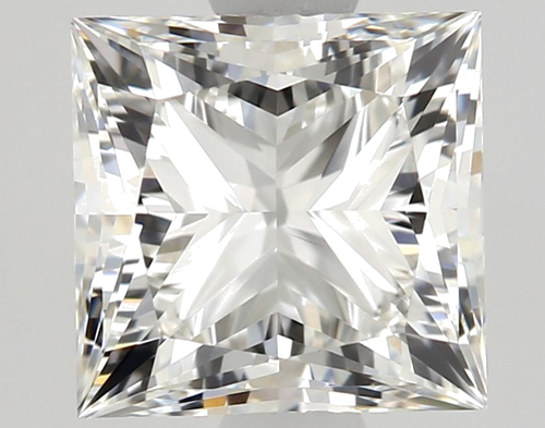 1.4 carat G-IF Natūralus Princess Deimantas (1)