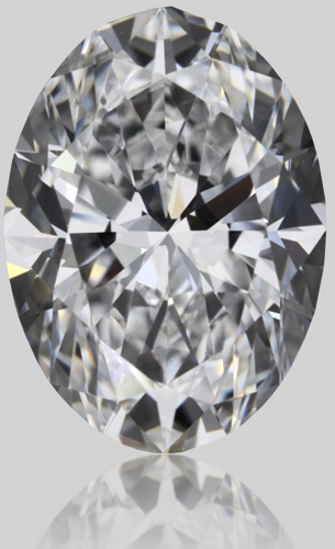 0.7 carat D-VS1 Natūralus Oval Deimantas (1)