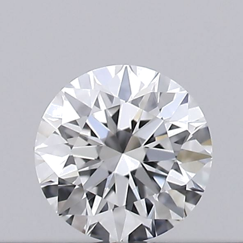 0.15 carat F-VVS1 Excellent cut Natūralus Round Deimantas (1)