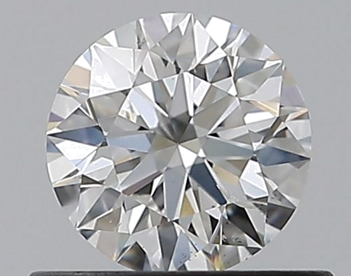 0.51 carat F-SI2 Excellent cut Natūralus Round Deimantas (1)