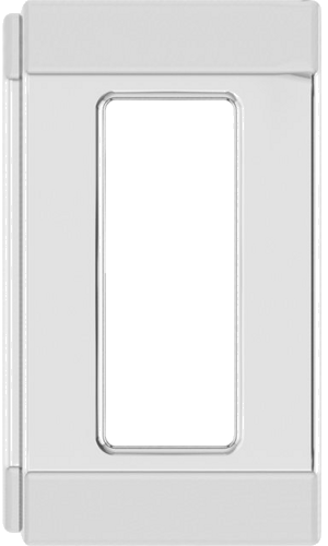 14K White 8x6 mm Emerald Bezel-Set Slide Pendant Mounting (3)