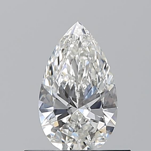 0.5 carat G-IF Natūralus Pear Deimantas (1)