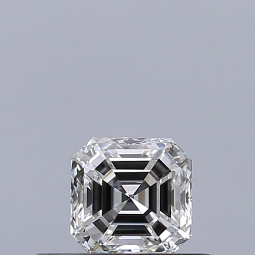 0.34 carat F-VVS1 Natūralus Asscher Deimantas (1)