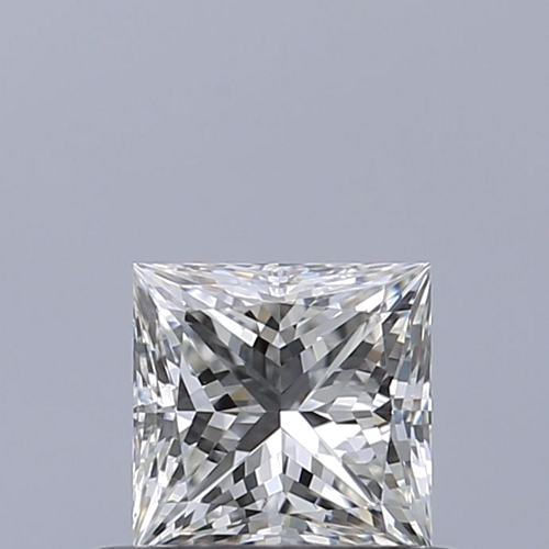 0.46 carat G-VVS2 Natūralus Princess Deimantas (1)