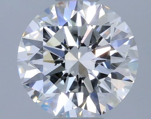 0.42 carat F-VVS1 Excellent cut Natūralus Round Deimantas (1)