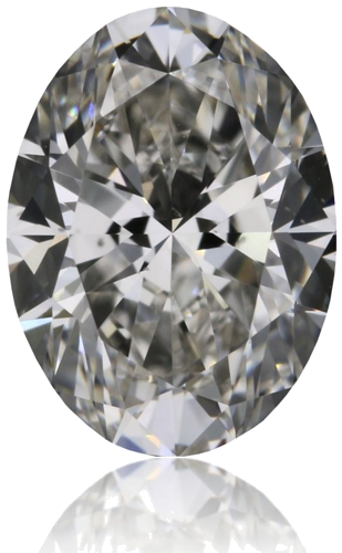 0.63 carat I-VS2 Natūralus Oval Deimantas (1)