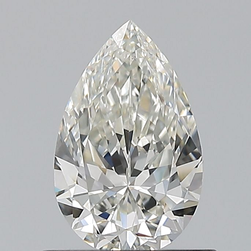 0.7 carat I-VS1 Natūralus Pear Deimantas (1)