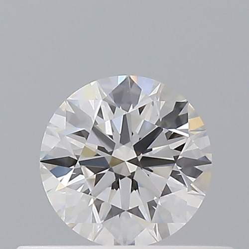 0.37 carat F-VVS1 Excellent cut Natūralus Round Deimantas (1)