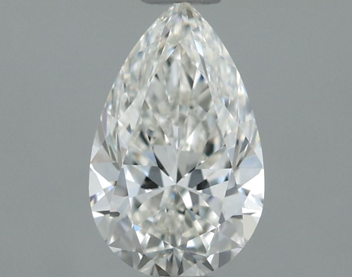0.6 carat H-VVS1 Natūralus Pear Deimantas (1)