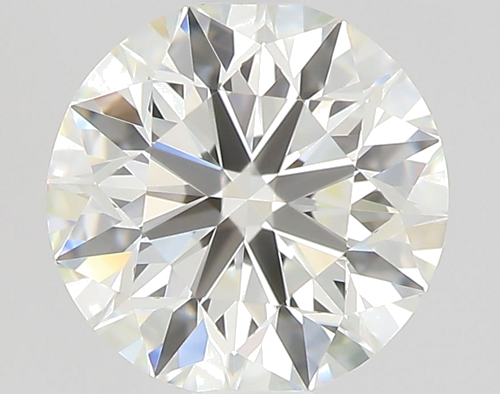 0.53 carat K-VVS1 Excellent cut Natūralus Round Deimantas (1)