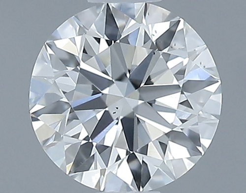 0.52 carat H-VS2 Excellent cut Natūralus Round Deimantas (1)