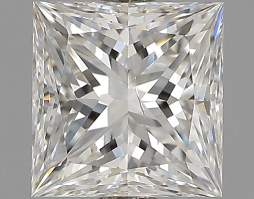 0.52 carat G-SI1 Natūralus Princess Deimantas (1)