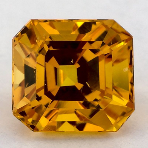 3.4 carat YELLOW Octagonal Safyras (1)