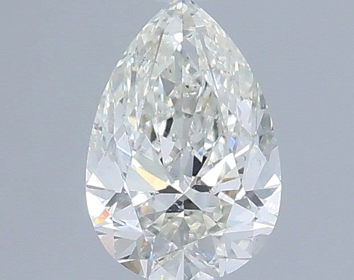 0.5 carat I-SI2 Natūralus Pear Deimantas (1)