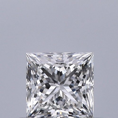 0.52 carat F-VS1 Natūralus Princess Deimantas (1)