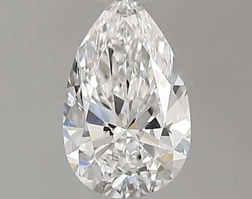 0.41 carat F-VS1 Natūralus Pear Deimantas (1)