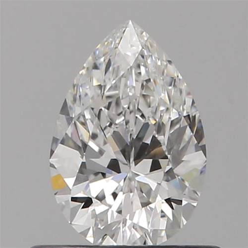 0.5 carat E-VS1 Natūralus Pear Deimantas (1)