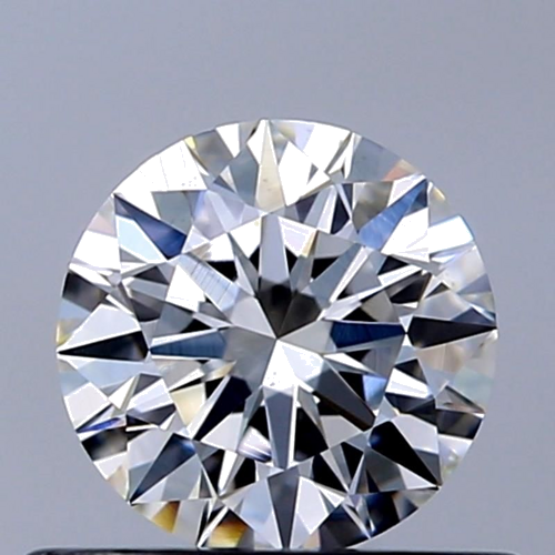 0.53 carat F-VS1 Excellent cut Natūralus Round Deimantas (1)
