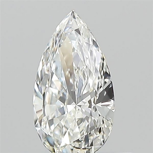 0.34 carat H-IF Natūralus Pear Deimantas (1)
