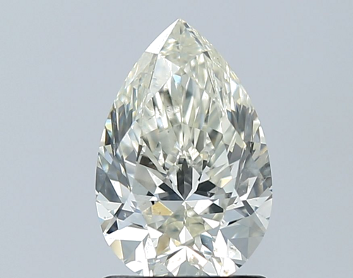 1.53 carat K-SI2 Natūralus Pear Deimantas (1)