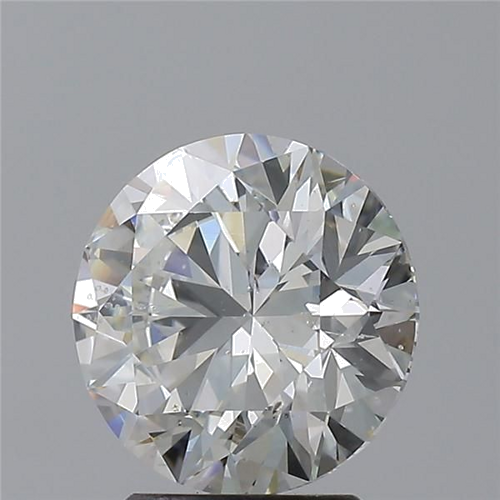 2.51 carat H-SI2 Excellent cut Natūralus Round Deimantas (1)