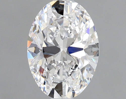 0.7 carat D-SI1 Natūralus Oval Deimantas (1)