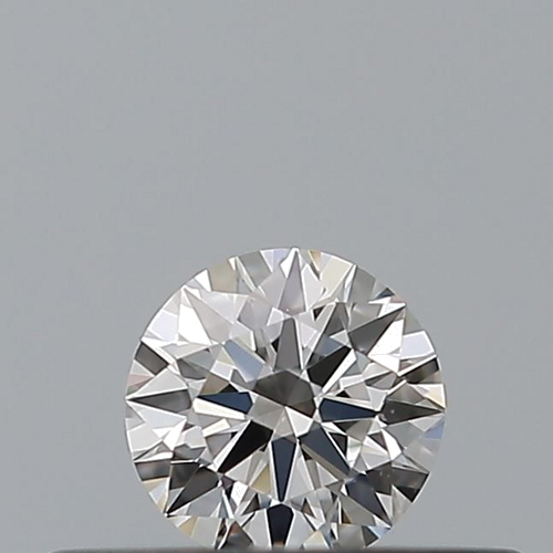 0.18 carat F-VVS1 Excellent cut Natūralus Round Deimantas (1)