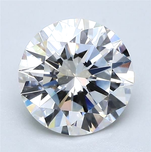 2.07 carat H-VS1 Excellent cut Natūralus Round Deimantas (1)