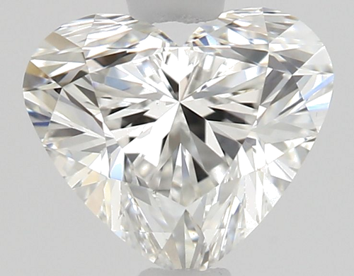 0.65 carat F-VS1 Natūralus Heart Deimantas (1)