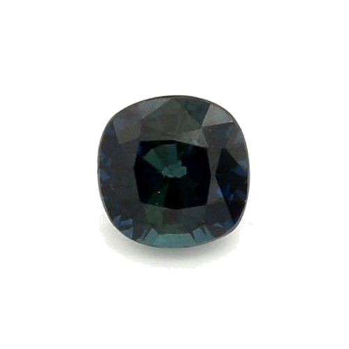 0.79 carat BLUE BRILLIANTSTEP cut Cushion Safyras (1)