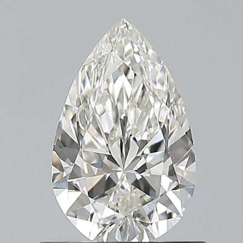 0.7 carat I-VVS1 Natūralus Pear Deimantas (1)