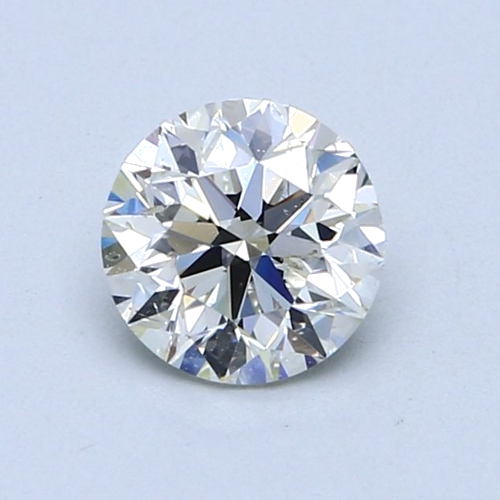 0.9 carat I-SI1 Very Good cut Natūralus Round Deimantas (1)