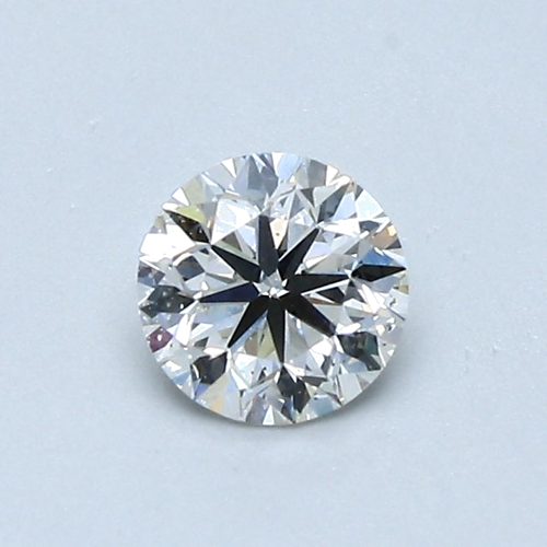 0.5 carat I-VS2 Very Good cut Natūralus Round Deimantas (1)