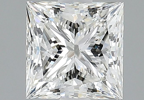 2.01 carat I-VS2 Natūralus Princess Deimantas (1)