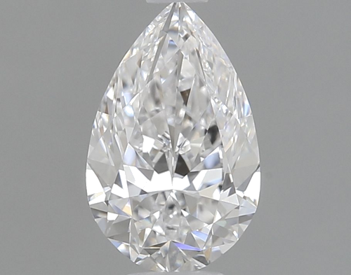 0.7 carat D-VS1 Natūralus Pear Deimantas (1)