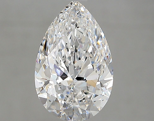 1.82 carat E-SI2 Natūralus Pear Deimantas (1)