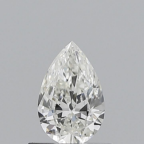 0.5 carat G-VS2 Natūralus Pear Deimantas (1)