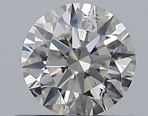 0.51 carat H-SI2 Excellent cut Natūralus Round Deimantas (1)