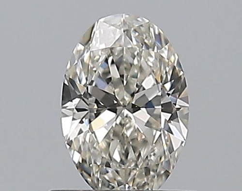0.52 carat I-VS1 Natūralus Oval Deimantas (1)