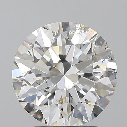 3.01 carat E-SI2 Excellent cut Natūralus Round Deimantas (1)