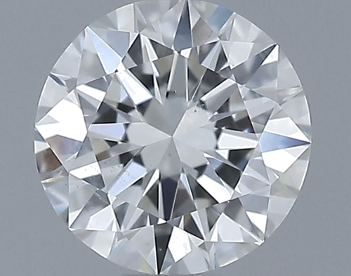 0.54 carat F-SI1 Excellent cut Natūralus Round Deimantas (1)