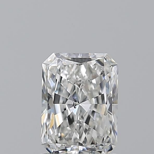 1.06 carat F-SI1 Natūralus Radiant Deimantas (1)
