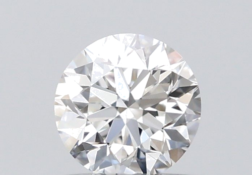 0.4 carat F-VVS1 GD cut Natūralus Round Deimantas (1)