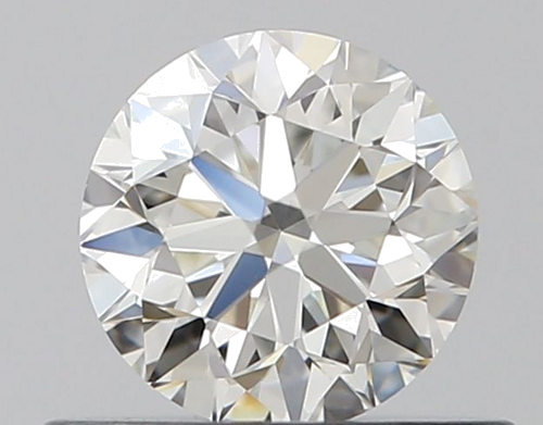 0.5 carat I-VVS2 Very Good cut Natūralus Round Deimantas (1)