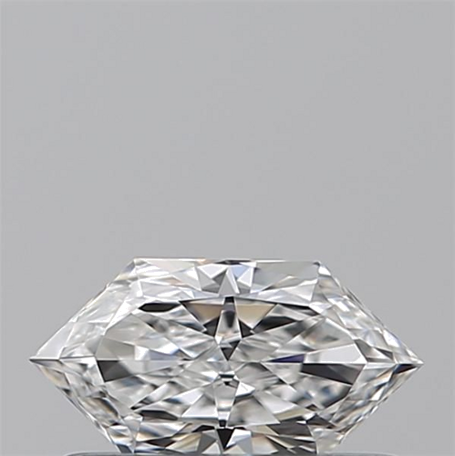 0.3 carat E-VVS1 Natūralus Hexagonal Deimantas (1)
