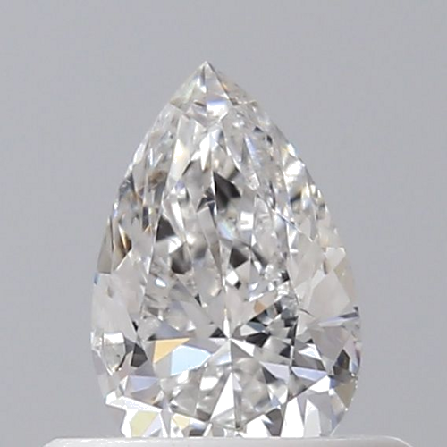 0.4 carat E-SI2 Natūralus Pear Deimantas (1)