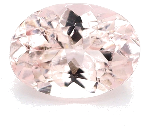 0.68 carat PINK Oval Morganite (1)