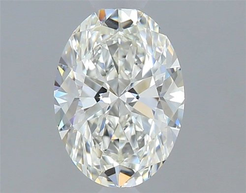 0.5 carat I-VVS2 Natūralus Oval Deimantas (1)