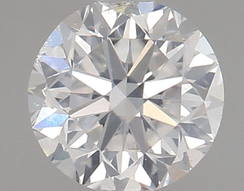 0.5 carat F-SI2 GD cut Natūralus Round Deimantas (1)