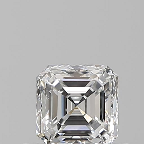 0.5 carat E-VVS2 Natūralus Asscher Deimantas (1)